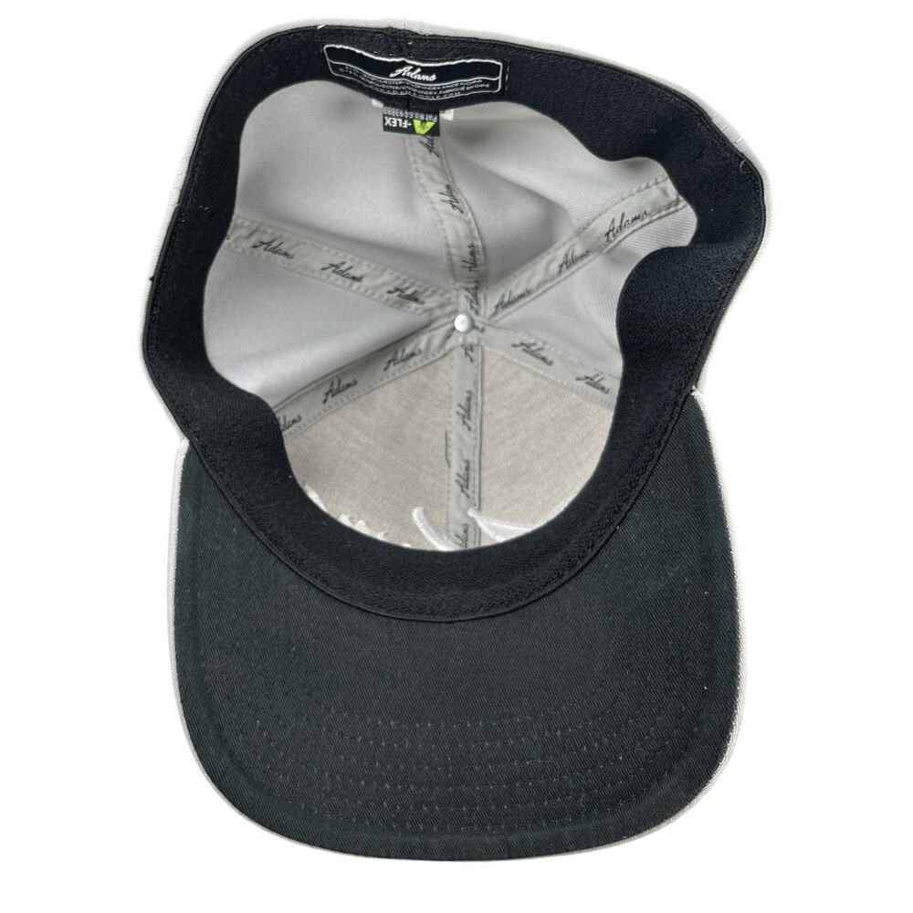 Adams Golf Tight Lies Fitted Hat L/XL Gray Performance Cap - Picture 7 of 9